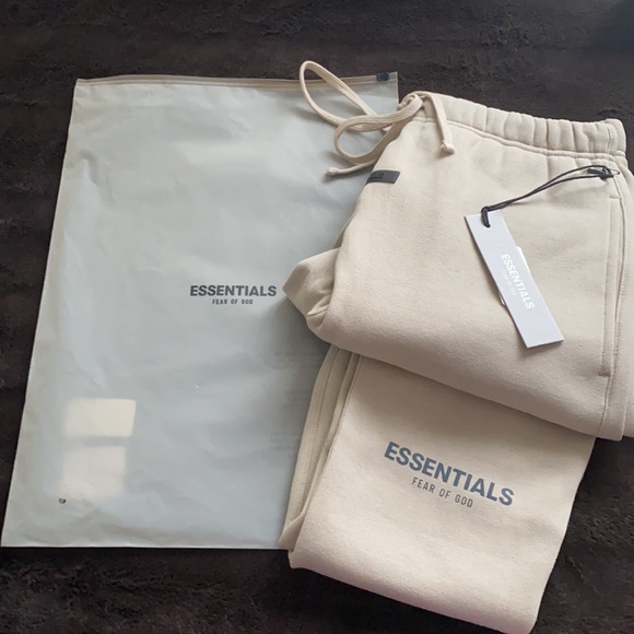 ✅ NWT Fear of God UNISEX Essentials lounge pants joggers 100% auth receipt avail - Picture 7 of 12